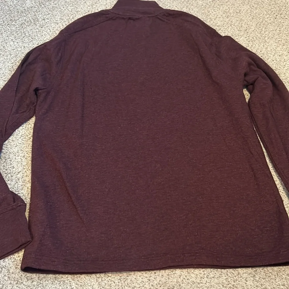 NWT J. Crew Pull-Over Sweater in Heathered Burgundy, M
